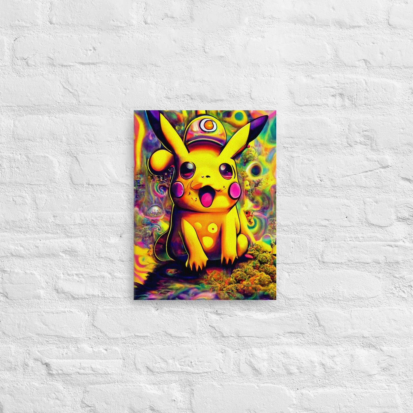 Pikachu Trip 1.0 Canvas