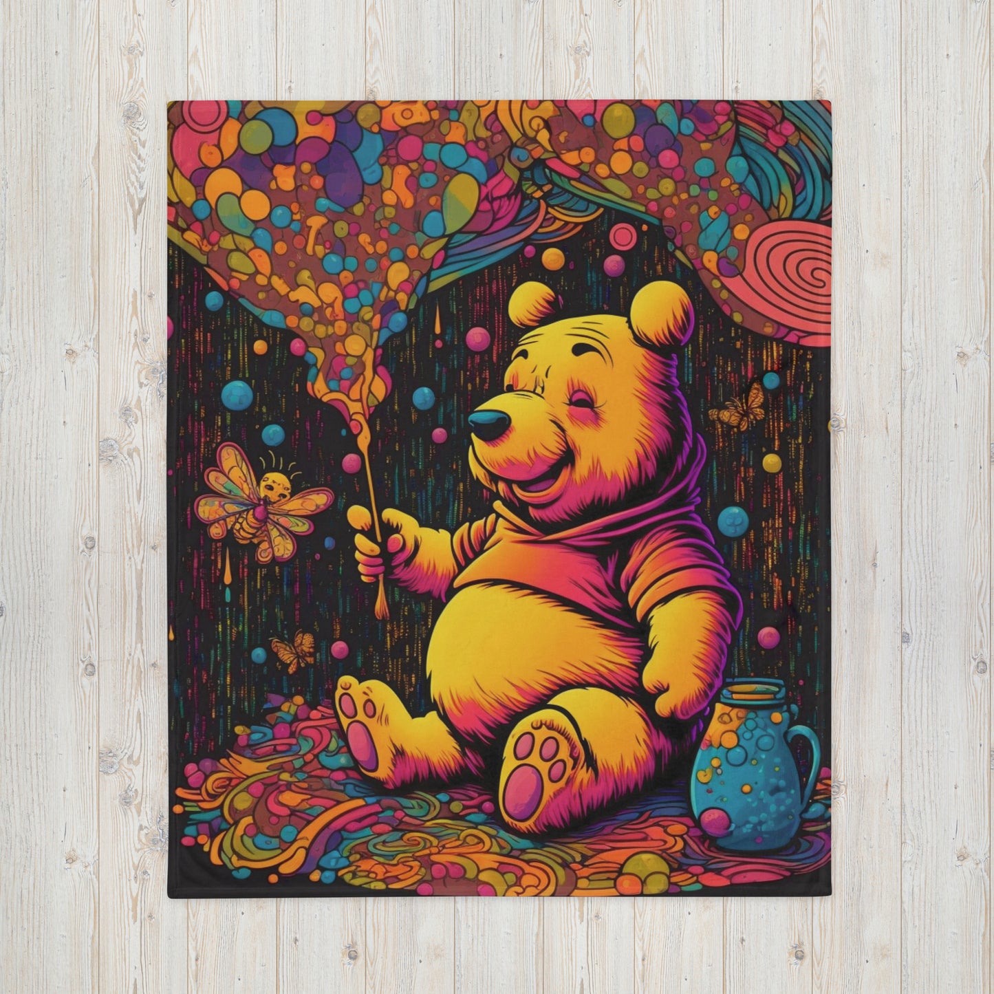 Winnie the Pooh Honey Trip 1.0 Throw Blanket