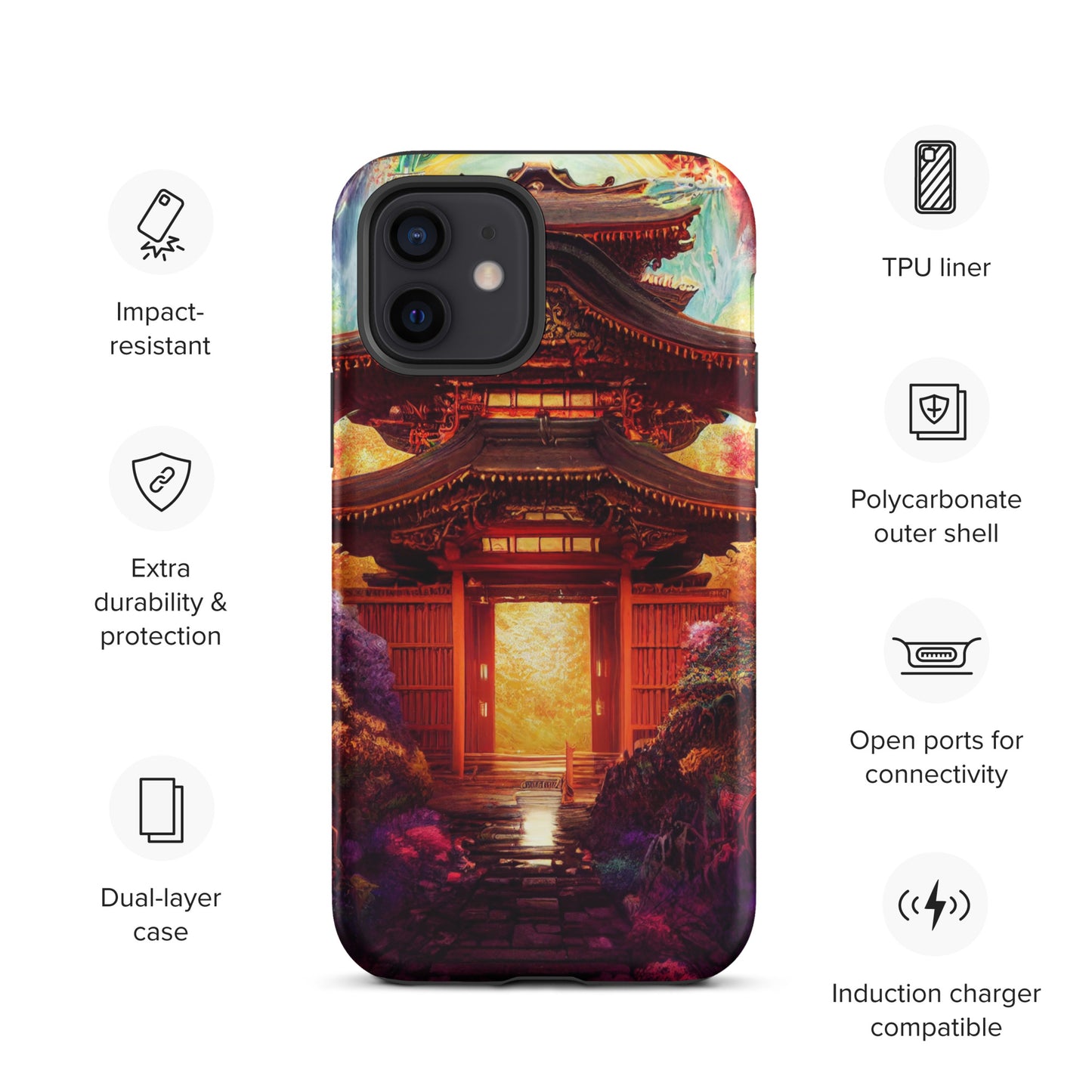 Infinite Majestic Shinto Portal 1.0 Tough iPhone case