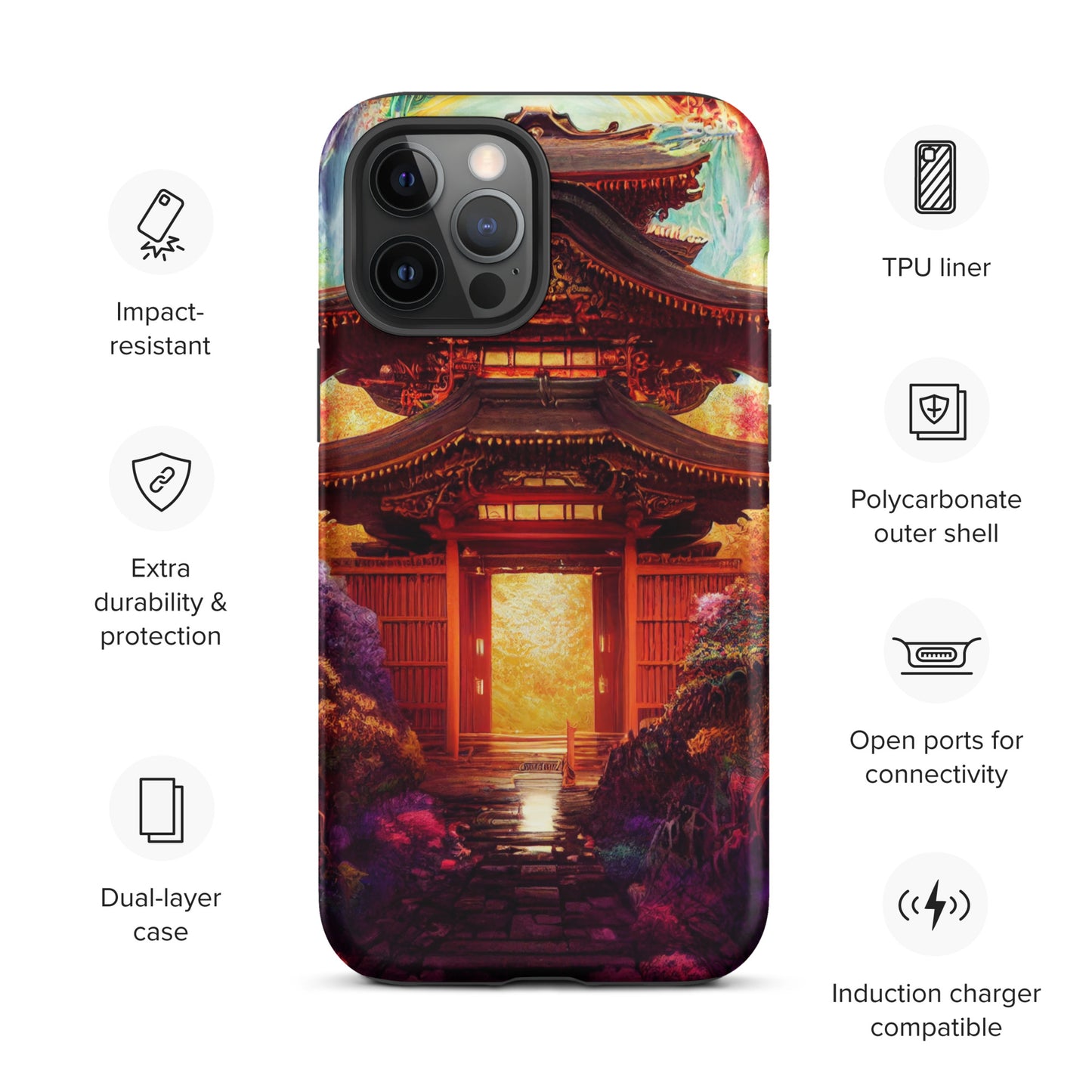 Infinite Majestic Shinto Portal 1.0 Tough iPhone case