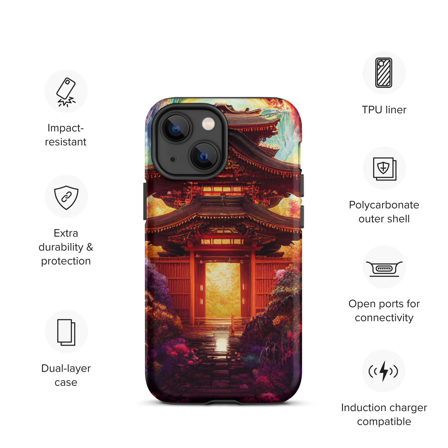 Infinite Majestic Shinto Portal 1.0 Tough iPhone case