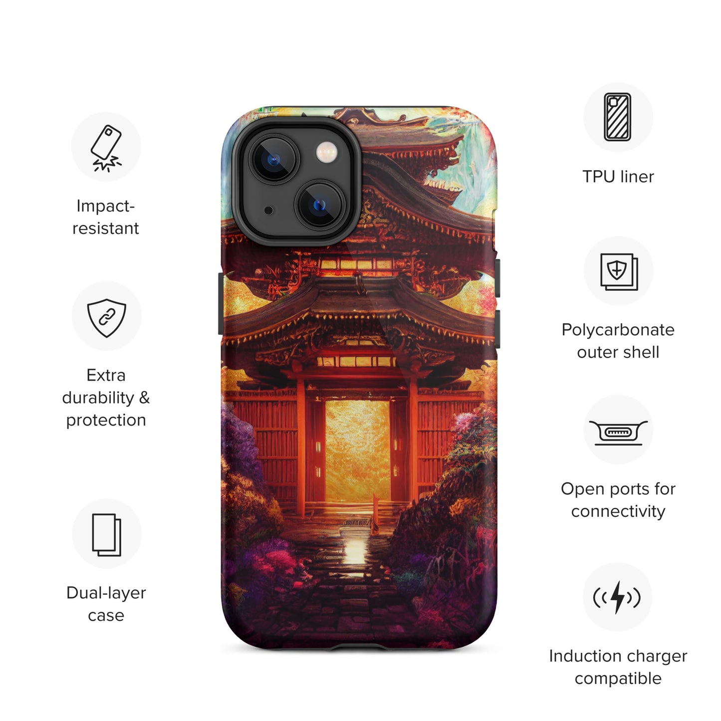 Infinite Majestic Shinto Portal 1.0 Tough iPhone case